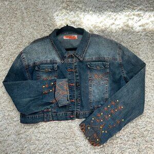 vintage apollo denim jacket